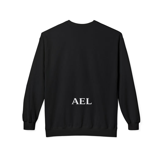 AEL Maison Crest — Crewneck Unisex Minimalista (Edición Limitada) Negro